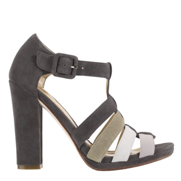 Cole Haan Chelsea T-Strap Suede Sandal - Picture 4 of 8